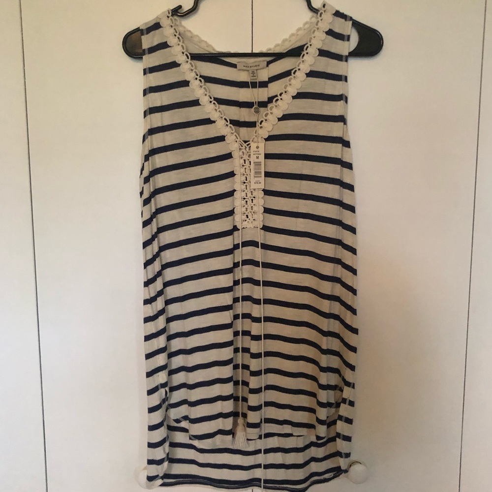NWT Max Studio tunic tank
